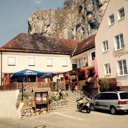 Gasthaus Felsenwastl Essing Exteriér fotografie