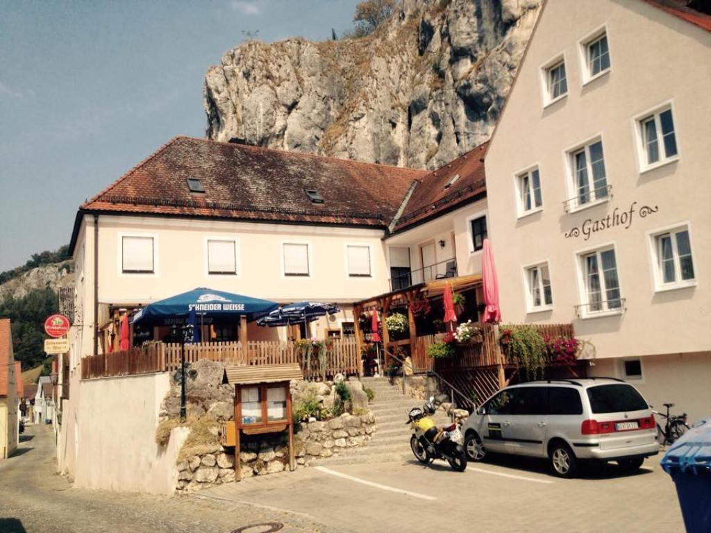 Gasthaus Felsenwastl Essing Exteriér fotografie
