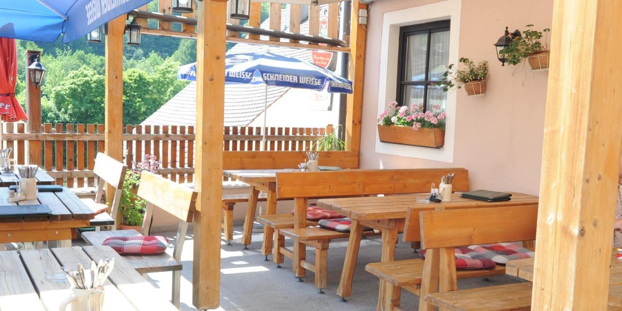 Gasthaus Felsenwastl Essing Exteriér fotografie